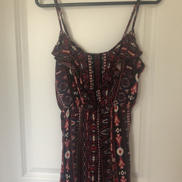 Ardenne - Black Geometric Design Dress - Picture 2 of 5